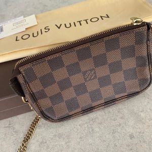 Louis Vuitton DU1172 MINI POCHETTE Damier Ebene